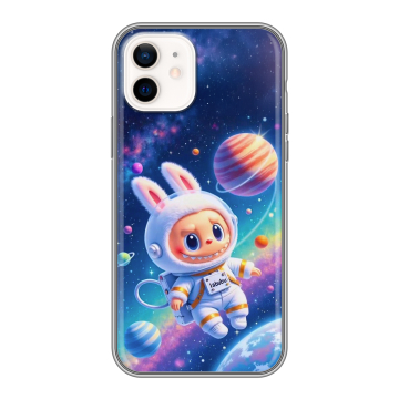 Силиконовый чехол на Iphone 12 с принтом Labubu Лабубу Силиконовый чехол на Iphone 12 с принтом Labubu Лабубу