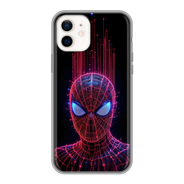 Силиконовый чехол на Iphone 12 с принтом Spiderman Человек паук Силиконовый чехол на Iphone 12 с принтом Spiderman Человек паук