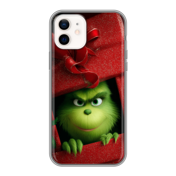 Силиконовый чехол на Iphone 12 с принтом Новый год