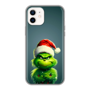 Силиконовый чехол на Iphone 12 с принтом Новый год Силиконовый чехол на Iphone 12 с принтом Новый год