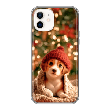 Силиконовый чехол на Iphone 12 с принтом Новый год Силиконовый чехол на Iphone 12 с принтом Новый год