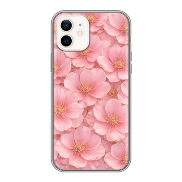 Силиконовый чехол на Iphone 12 с принтом женский