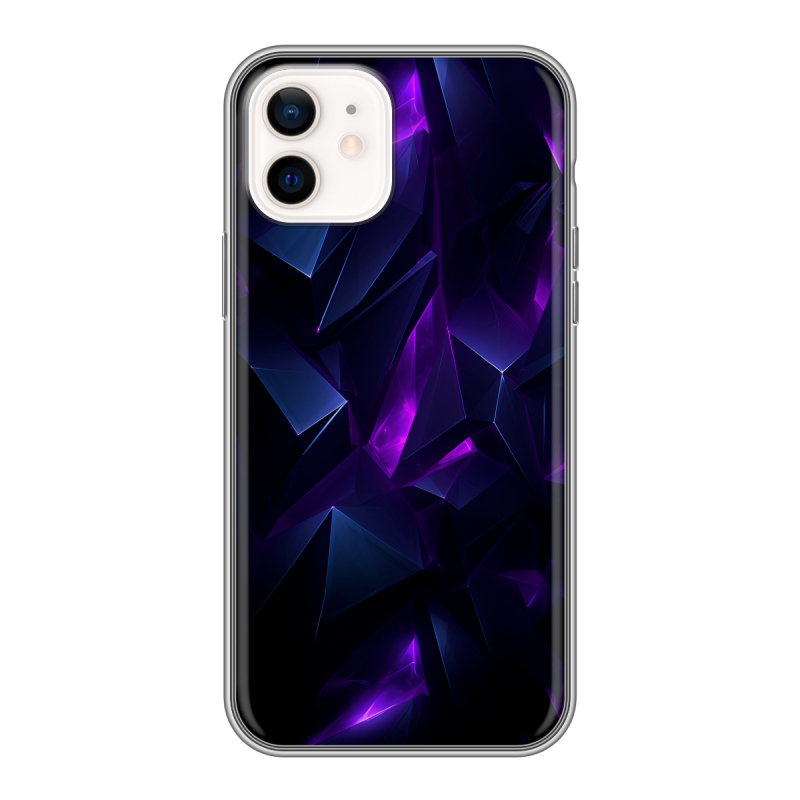 Силиконовый чехол на Iphone 12 с принтом Абстракиция Силиконовый чехол на Iphone 12 с принтом Абстракиция