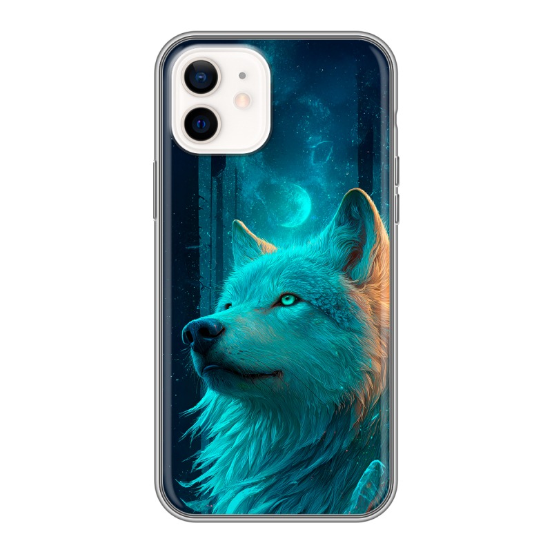 Силиконовый чехол на Iphone 12 с принтом бабочки саккура Силиконовый чехол на Iphone 12 с принтом бабочки саккура