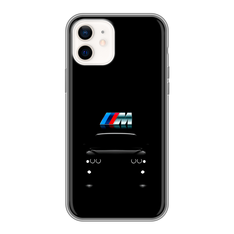 Силиконовый чехол на Iphone 12 с принтом БМВ BMW Силиконовый чехол на Iphone 12 с принтом БМВ BMW