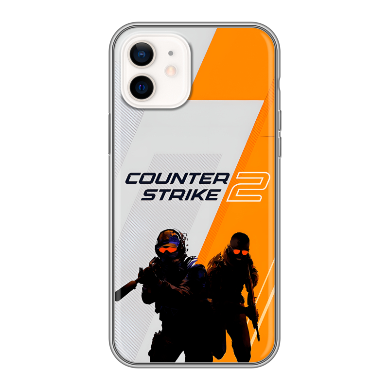 Силиконовый чехол на Iphone 12 с принтом Counter Strike Силиконовый чехол на Iphone 12 с принтом Counter Strike