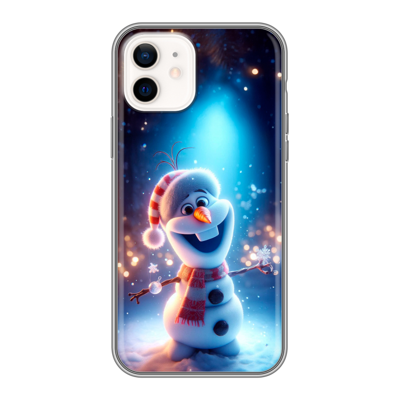 Силиконовый чехол на Iphone 12 с принтом Новый год Силиконовый чехол на Iphone 12 с принтом Новый год