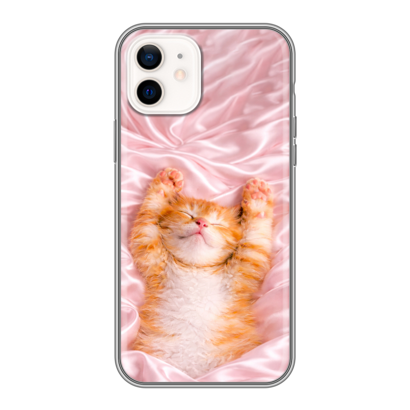 Силиконовый чехол на Iphone 12 с принтом женский Силиконовый чехол на Iphone 12 с принтом женский