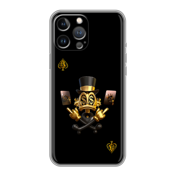 Силиконовый чехол на Iphone 12 Pro Max с принтом Золотой скрудж макдак Силиконовый чехол на Iphone 12 Pro Max с принтом Золотой скрудж макдак