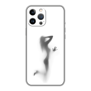 Силиконовый чехол на Iphone 12 Pro Max с принтом Силуэт Силиконовый чехол на Iphone 12 Pro Max с принтом Силуэт