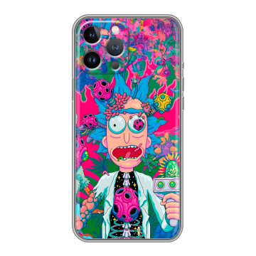 Силиконовый чехол на Iphone 12 Pro Max с принтом Рик и Морти Rick Morty Силиконовый чехол на Iphone 12 Pro Max с принтом Рик и Морти Rick Morty