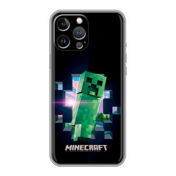 Силиконовый чехол на Iphone 12 Pro Max с принтом Майнкрафт Minecraft Силиконовый чехол на Iphone 12 Pro Max с принтом Майнкрафт Minecraft