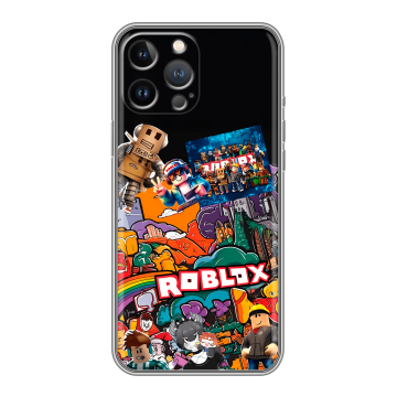 Силиконовый чехол на Iphone 12 Pro Max с принтом Roblox Роблокс Силиконовый чехол на Iphone 12 Pro Max с принтом Roblox Роблокс