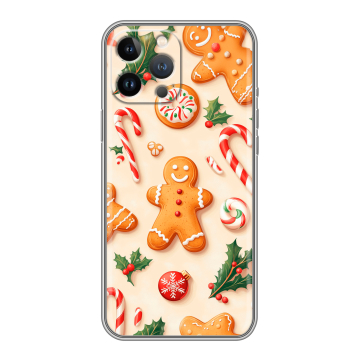 Силиконовый чехол на Iphone 12 Pro Max с принтом Новый год