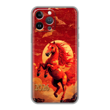 Силиконовый чехол на Iphone 12 Pro Max с принтом Новый год