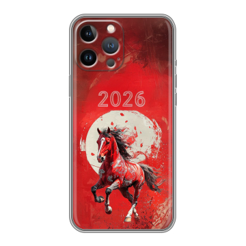 Силиконовый чехол на Iphone 12 Pro Max с принтом Новый год