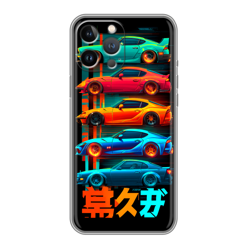 Силиконовый чехол на Iphone 12 Pro Max с принтом машины тачки Силиконовый чехол на Iphone 12 Pro Max с принтом машины тачки
