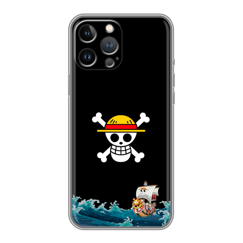 Силиконовый чехол на Iphone 12 Pro Max с принтом One Piece Ван Пис Силиконовый чехол на Iphone 12 Pro Max с принтом One Piece Ван Пис