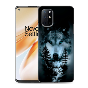 Силиконовый чехол на OnePlus 8T с принтом Лесной волк Силиконовый чехол на OnePlus 8T с принтом Лесной волк