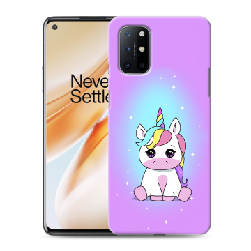 Силиконовый чехол на OnePlus 8T с принтом Единорог Силиконовый чехол на OnePlus 8T с принтом Единорог