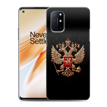 Силиконовый чехол на OnePlus 8T с принтом Герб России Силиконовый чехол на OnePlus 8T с принтом Герб России