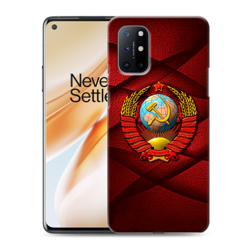 Силиконовый чехол на OnePlus 8T с принтом Герб СССР Силиконовый чехол на OnePlus 8T с принтом Герб СССР