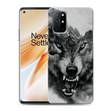 Силиконовый чехол на OnePlus 8T с принтом Волк Силиконовый чехол на OnePlus 8T с принтом Волк