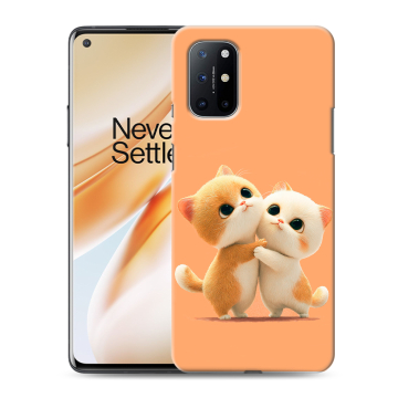 Силиконовый чехол на OnePlus 8T с принтом Милые котики Силиконовый чехол на OnePlus 8T с принтом Милые котики