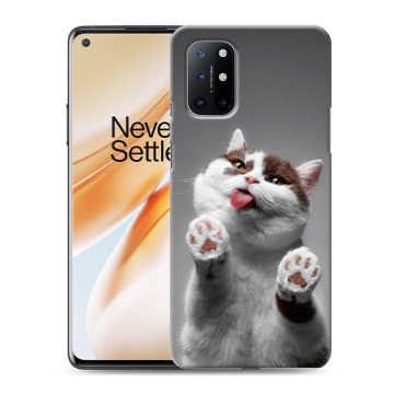 Силиконовый чехол на OnePlus 8T с принтом Коты Силиконовый чехол на OnePlus 8T с принтом Коты