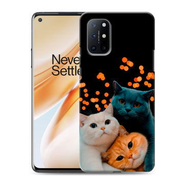 Силиконовый чехол на OnePlus 8T с принтом Кошки Силиконовый чехол на OnePlus 8T с принтом Кошки