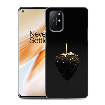 Силиконовый чехол на OnePlus 8T с принтом Черная клубника Силиконовый чехол на OnePlus 8T с принтом Черная клубника