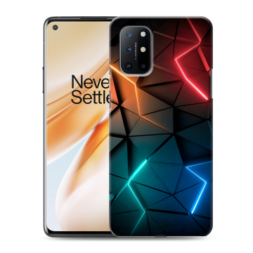 Силиконовый чехол на OnePlus 8T с принтом Абстракция неон Силиконовый чехол на OnePlus 8T с принтом Абстракция неон