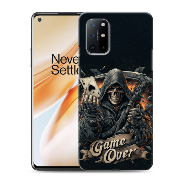 Силиконовый чехол на OnePlus 8T с принтом Скелет карты Силиконовый чехол на OnePlus 8T с принтом Скелет карты