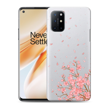 Силиконовый чехол на OnePlus 8T с принтом Ветка сакуры