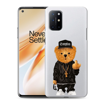 Силиконовый чехол на OnePlus 8T с принтом Плюшевый медведь