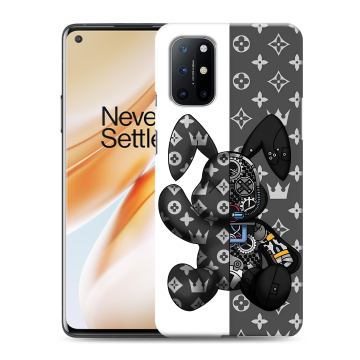 Силиконовый чехол на OnePlus 8T с принтом Луи робот