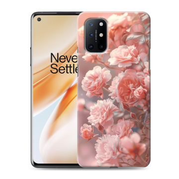 Силиконовый чехол на OnePlus 8T с принтом Розовые розы