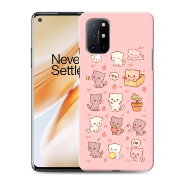 Силиконовый чехол на OnePlus 8T с принтом Hello Kitty Хелоу Кити