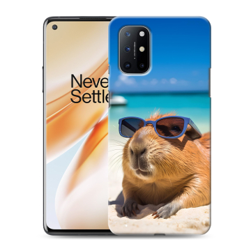 Силиконовый чехол на OnePlus 8T с принтом Капибара