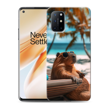 Силиконовый чехол на OnePlus 8T с принтом Капибара