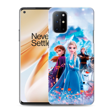 Силиконовый чехол на OnePlus 8T с принтом Холодное сердце Frozen
