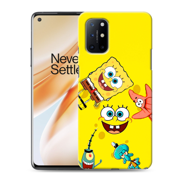 Силиконовый чехол на OnePlus 8T с принтом Спанч боб Спанчбоб