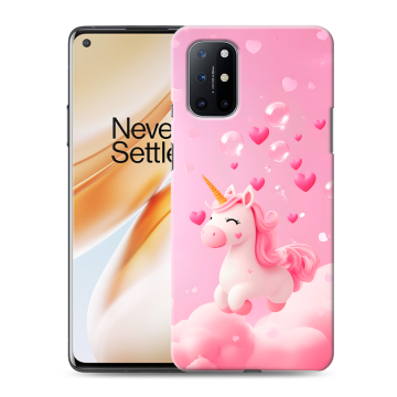 Силиконовый чехол на OnePlus 8T с принтом Единорог