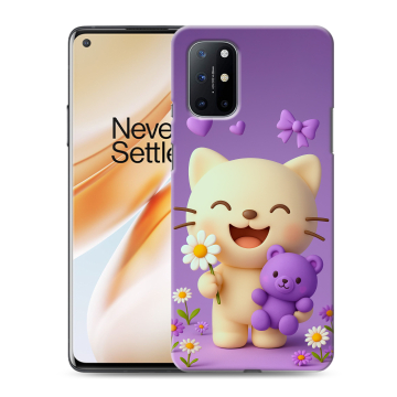 Силиконовый чехол на OnePlus 8T с принтом для девочек