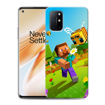 Силиконовый чехол на OnePlus 8T с принтом Майнкрафт Minecraft Силиконовый чехол на OnePlus 8T с принтом Майнкрафт Minecraft