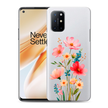 Силиконовый чехол на OnePlus 8T с принтом Цветы