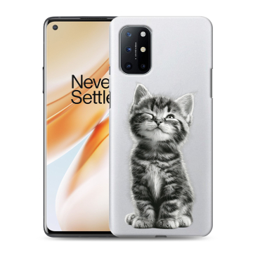 Силиконовый чехол на OnePlus 8T с принтом Котенок