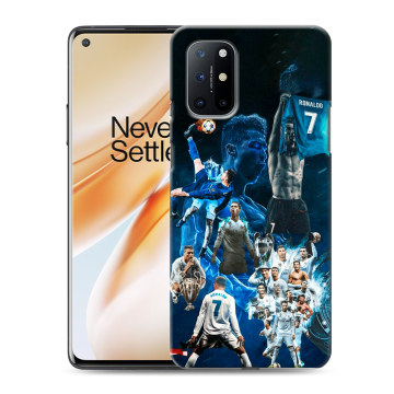 Силиконовый чехол на OnePlus 8T с принтом Реал Роналдо