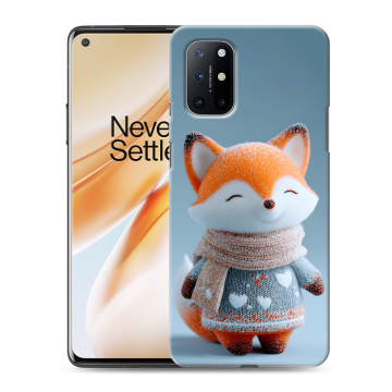 Силиконовый чехол на OnePlus 8T с принтом Лиса