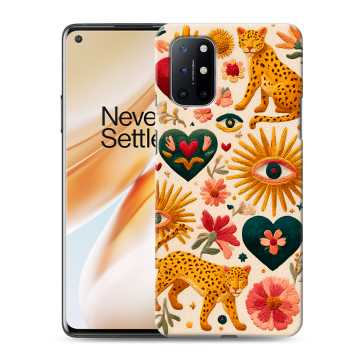 Силиконовый чехол на OnePlus 8T с принтом Модный принт